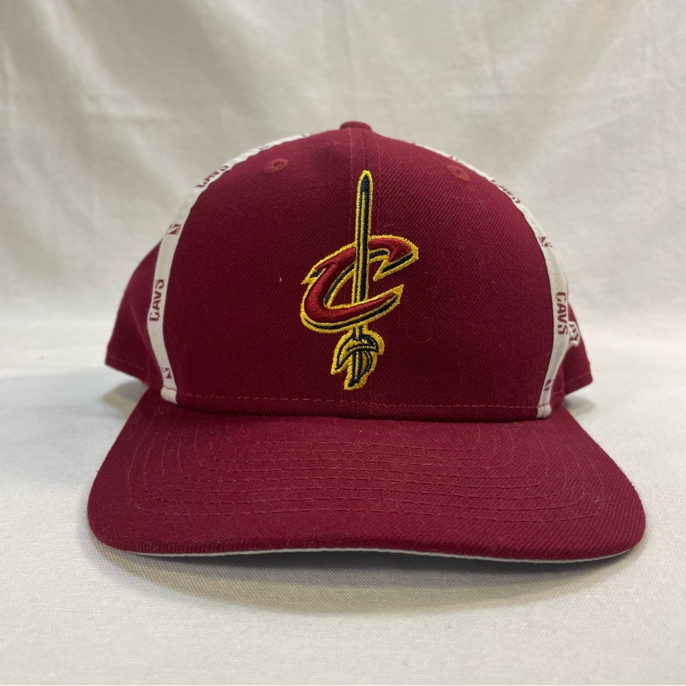 Cleveland Cavaliers NBA 9Fifty Adjustable Snapback Burgundy Ball Cap Like New